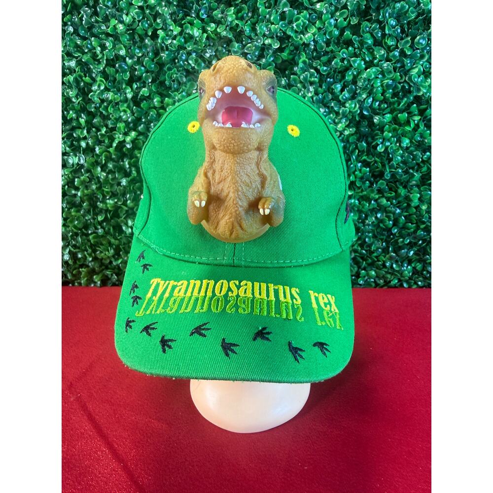 3D T-Rex Tyrannosaurus Dinosaur Embroidered Baseball Cap Hat Kids Hat - Picture 7 of 7